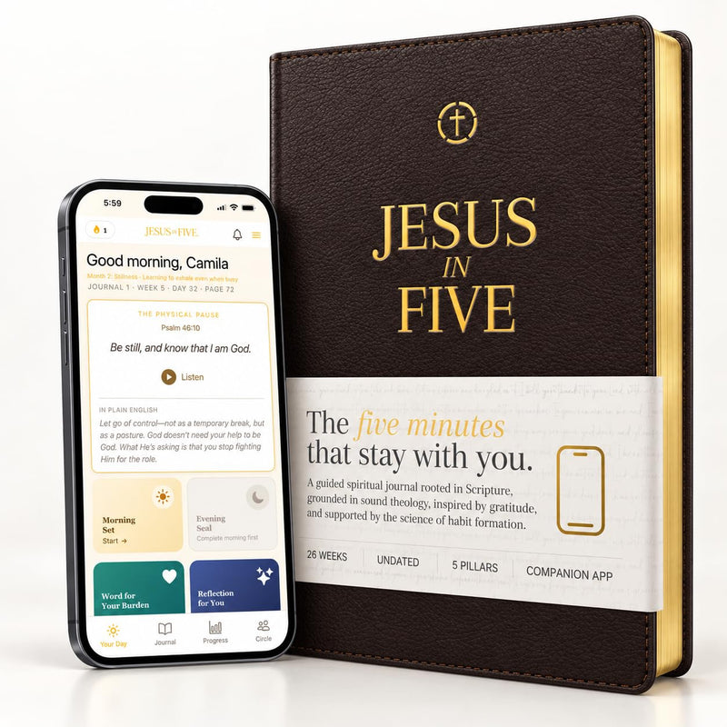 Jesus in Five Journal - English Edition