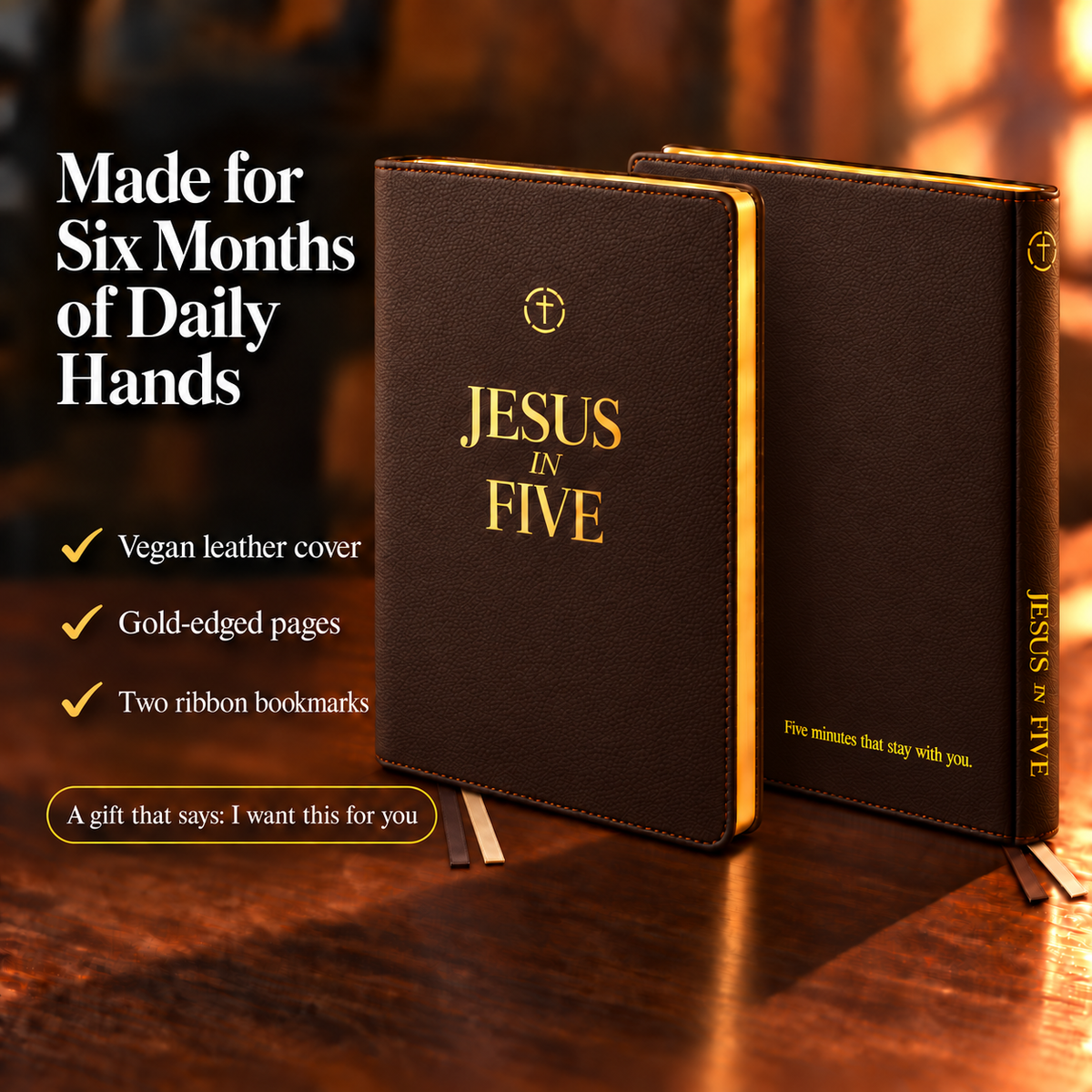 Jesus in Five Journal - English Edition