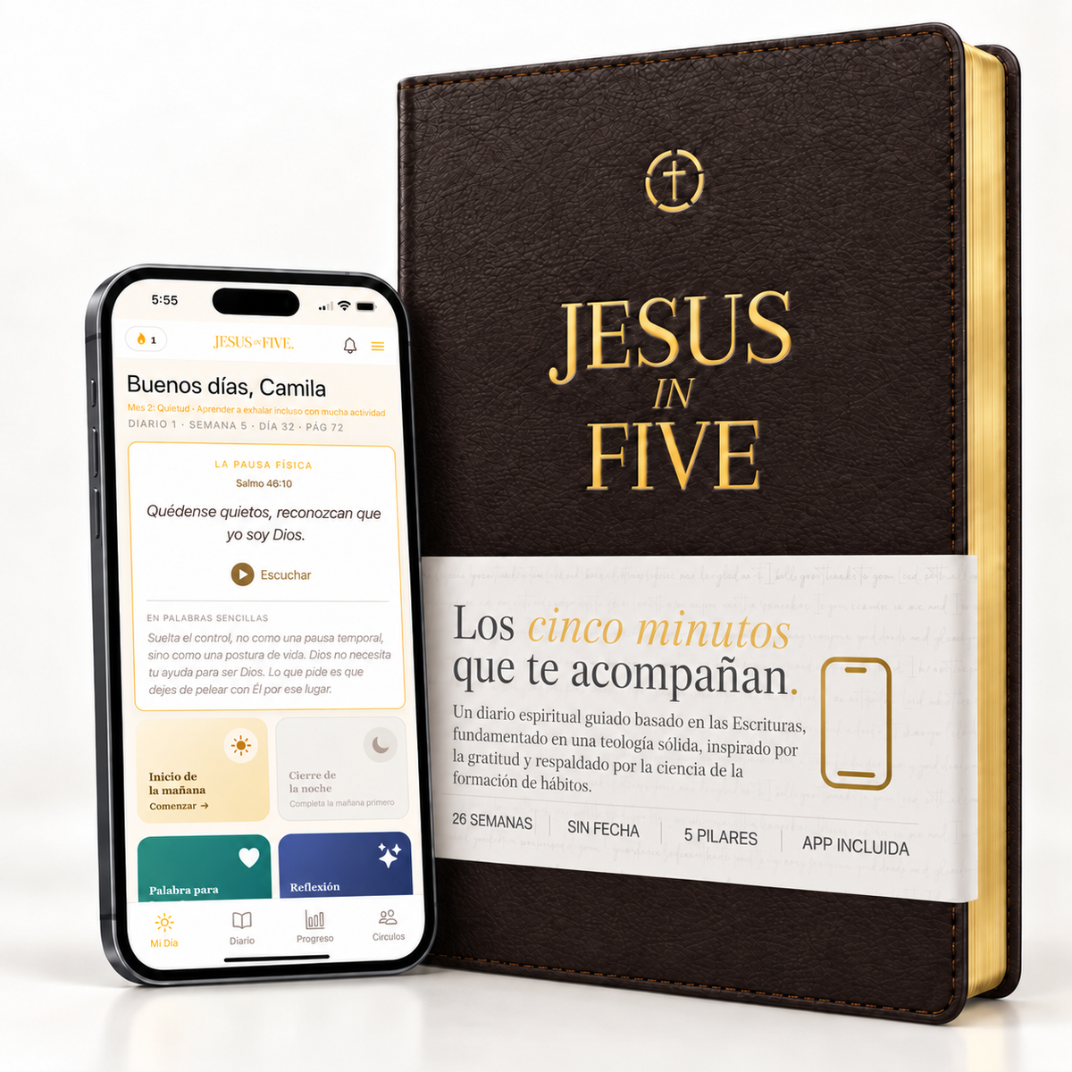 Jesus in Five Journal - Edición en Español